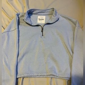 Baby blue Bluenotes Cropped Sweater